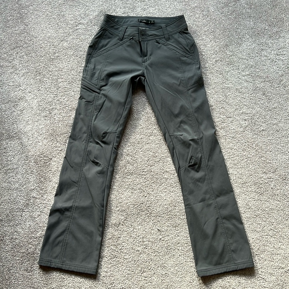 Prana Women’s Hallena Lined Winter Pant. Mid Rise Straight Leg